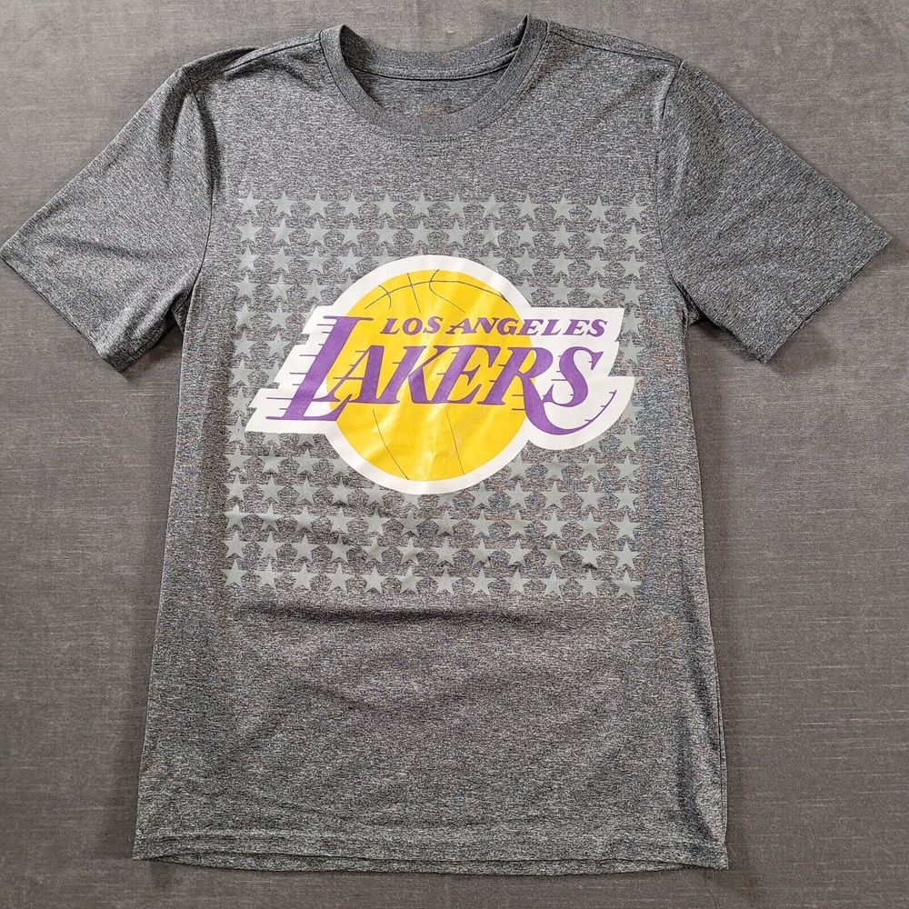 Kobe‎ Bryant Lakers Gray Performance T-Shirt Mens Size Small